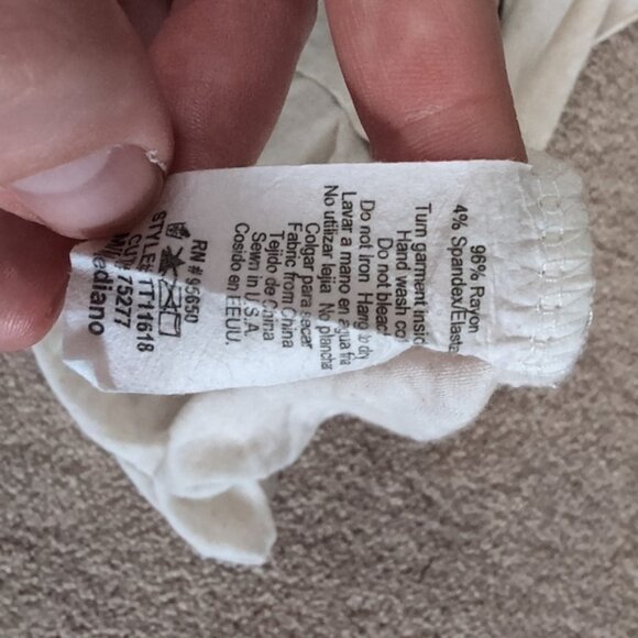 Revolve Tosca I Love Texas Boho Graphic Tank Top M - Picture 2 of 6